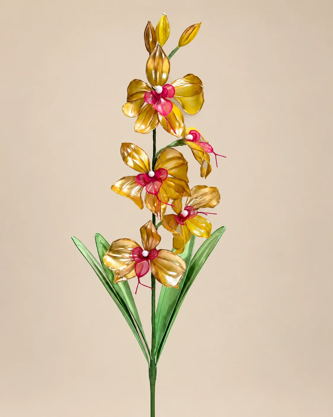 水晶花蝴蝶蘭手作作品