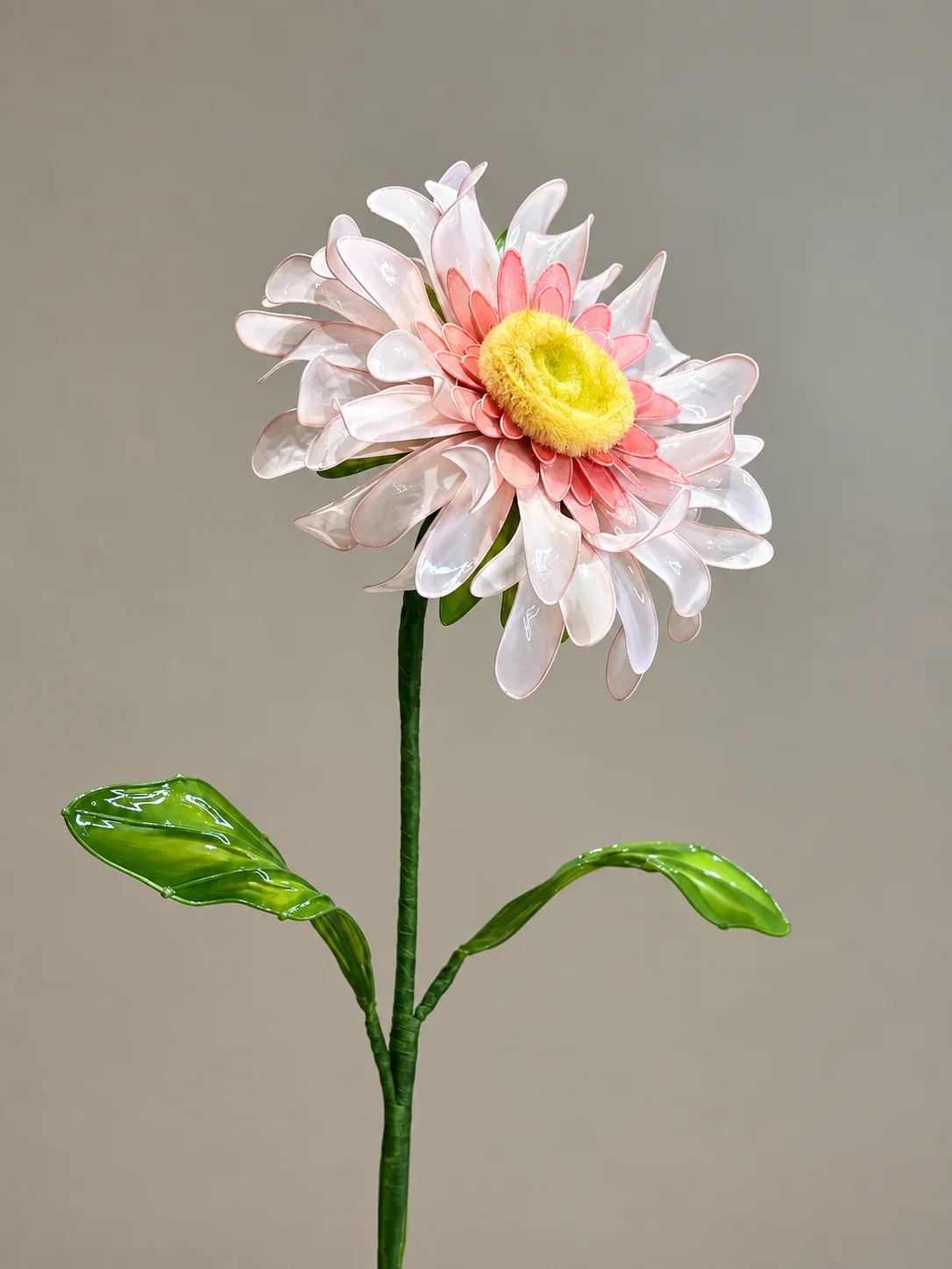 非洲菊水晶花作品