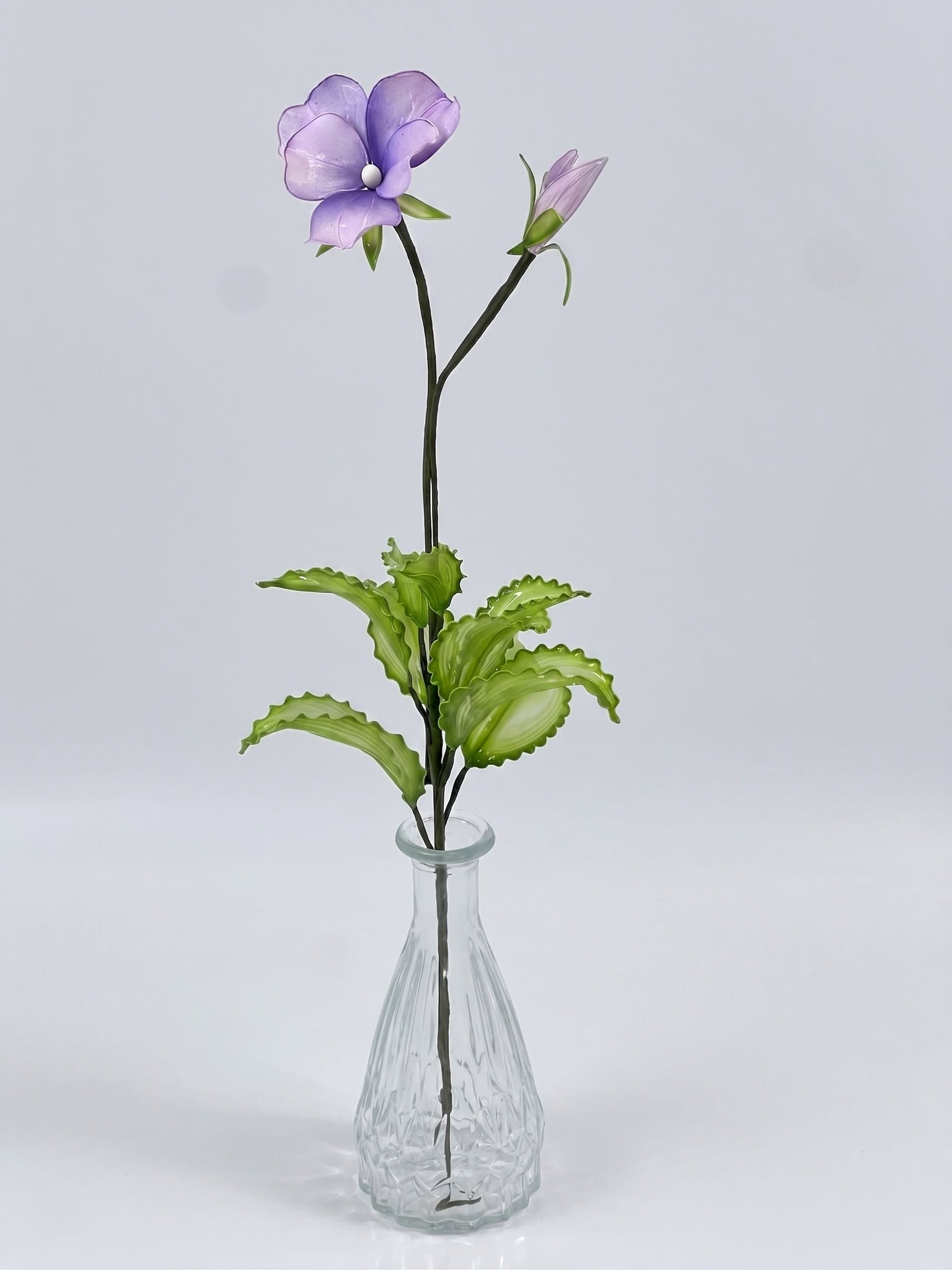 三色堇水晶花 - 新北中和手作課程與完成品